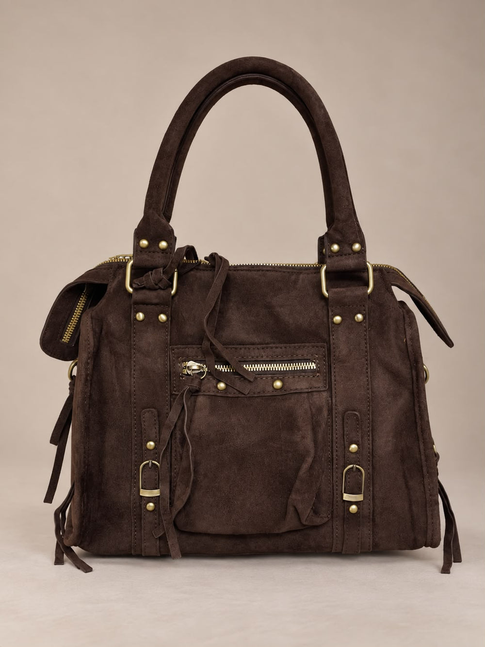 Hanai velour Tasche