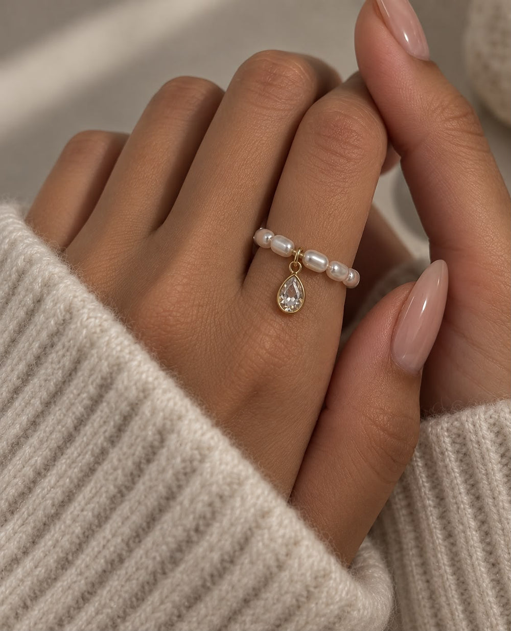 Lisa-Tropfen Ring