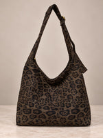 Leo velour Shopper