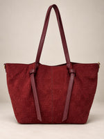 Femina Velour Shopper