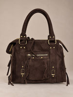 Hanai velour Tasche