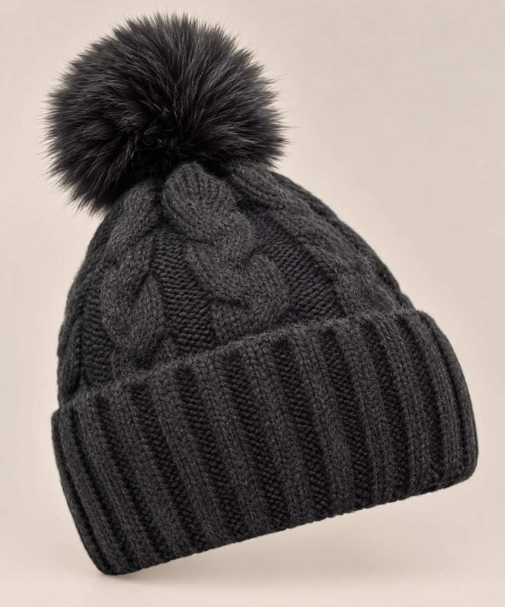 Zopfmuster Mütze