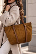Femina Velour Shopper