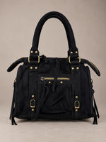 Hanai velour Tasche