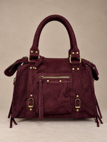 Hanai velour Tasche